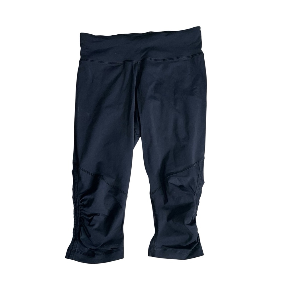 Lululemon Athletica Black Cropped Leggings